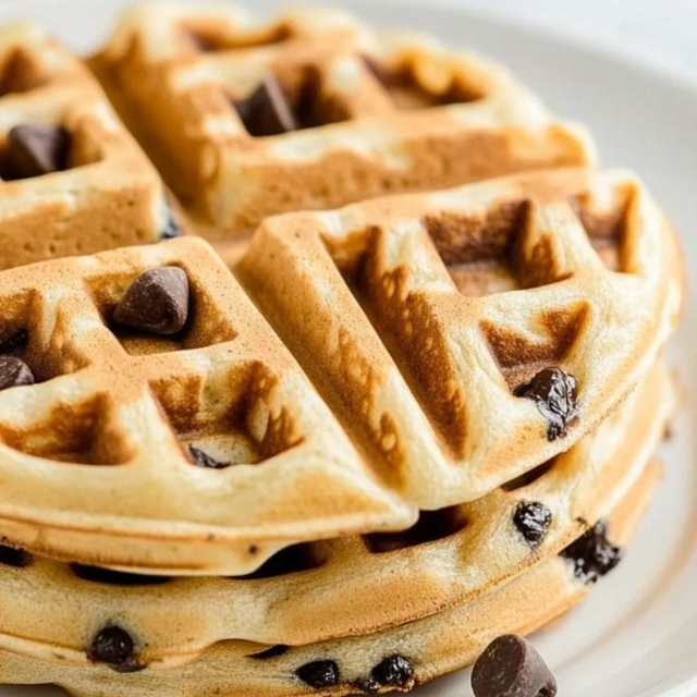 Chocolate Chip Waffle.