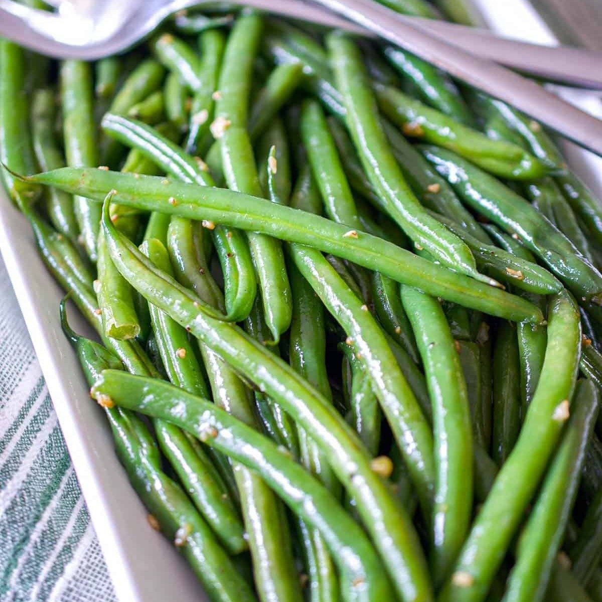 Garlic Green Beans.