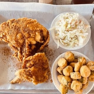 2pc White Fried Chicken