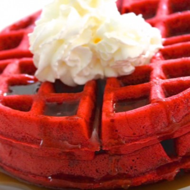 Red Velvet Waffle.