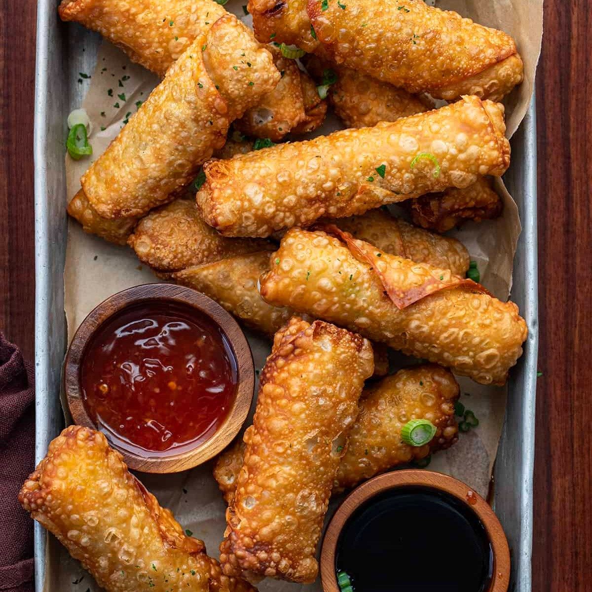 8pc Southwestern Chicken Egg Rolls.