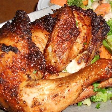 1/4 Dark Meat Rotisserie Chicken.